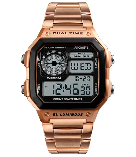 Годинник Skmei Ripple RoseGold 1335 - фото 4