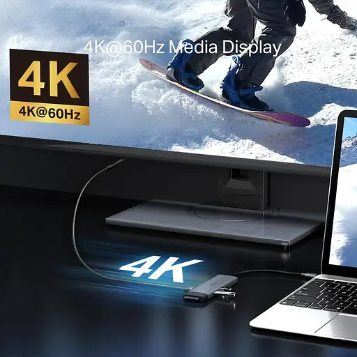 USB-Хаб TP-Link USB Type-C 7 в 1 (UH7020C) - фото 13