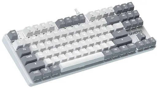 Клавіатура GamePro Genesis Metallic 87% Red switches (MK110W) - фото 3