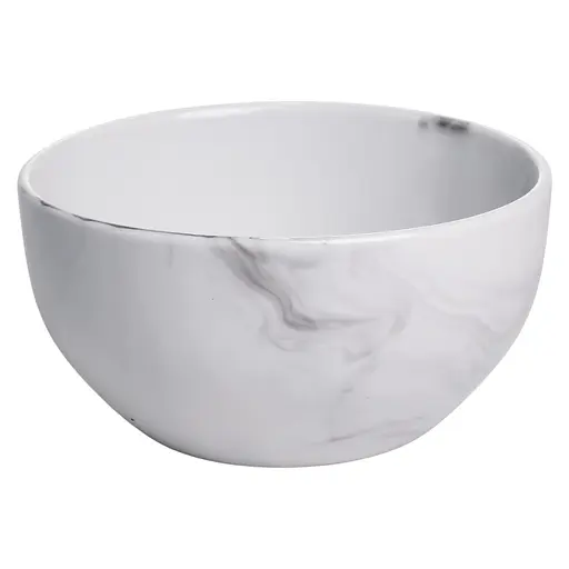 Столовый набор посуды тарелок и чашек 24 предмета на 6 персон Marmor фарфоровый, обеденный столовый сервиз тарелок Yiwu MD-24-2G - фото 4