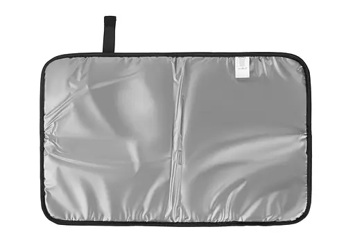 Сумка MyMia ручки эко-кожа, коврик, ремни для коляски, сине-серый Nuvita det0018666 - фото 10