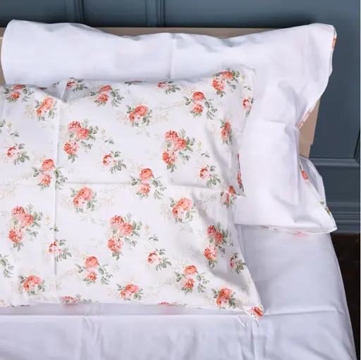 Простирадло MirSon Сатин 22-1399 Flower Fantasy 150х220 см (2200010566154) - фото 5