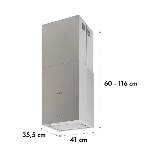 Вытяжка кухонная Klarstein Structura 641 м³/час (10034849) - фото 9