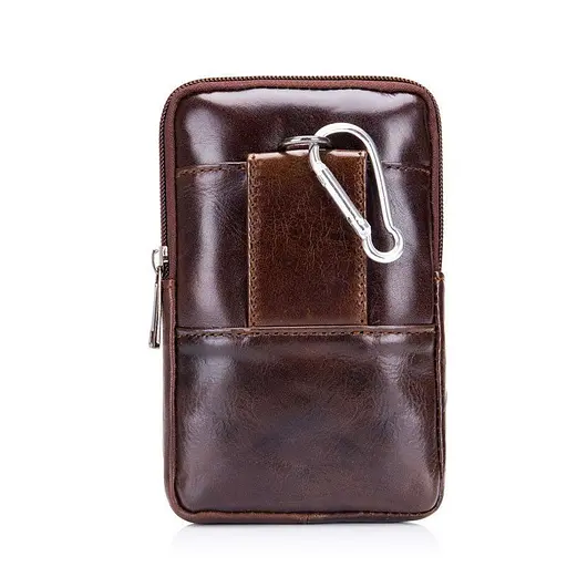 Шкіряна бананка Bull 10.5х16.5х3 см sum0025623 - фото 2