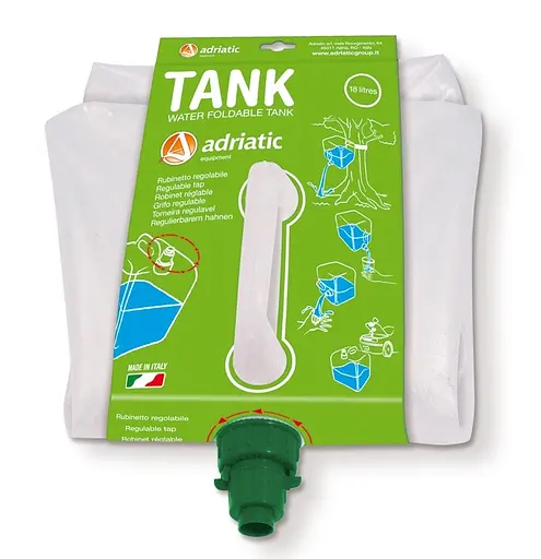 Ємність для води Adriatic гнучка складна пластикова 18 л - фото 4