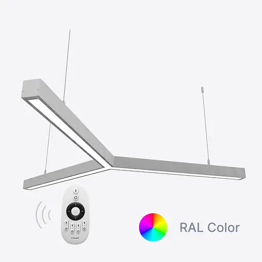 Керований світлодіодний світильник X-LED 90ВТ Y-подібний ral (Ø1230) LSNY-90dc - фото 1