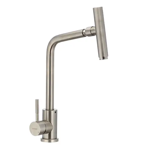 Змішувач для кухні з поворотним виливом Mixxus SUS-017 (SS0009) - фото 1