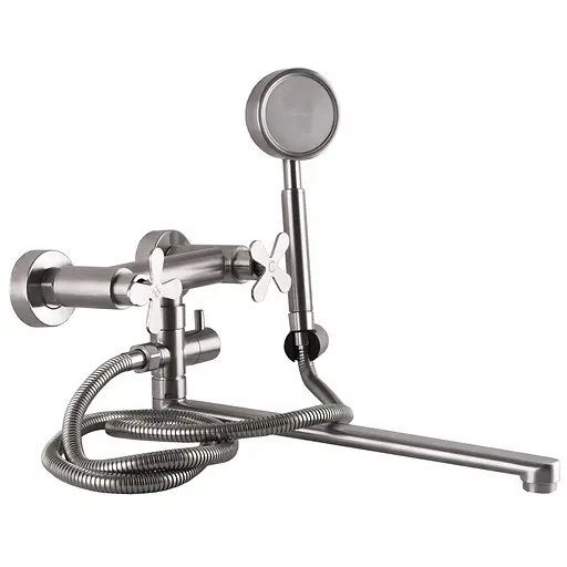 Смеситель для ванны Globus Lux Dukat-8 SD8-108 000024965 Нержавеющая сталь - фото 1