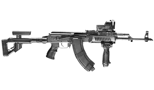Тактическая цевь Fab Defense для AK 47/74 4 планки Black - фото 2