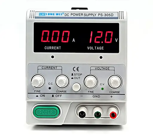 Блок живлення лабораторний LONG WEI PS-305D 30v 5A цифрова індикація - фото 3