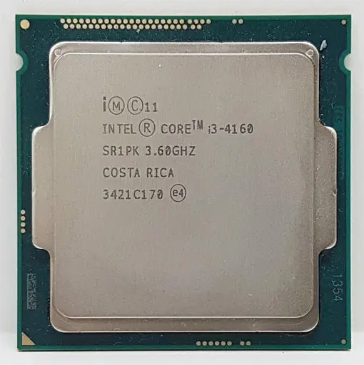 Процессор Intel Core i3 4160 (CM8064601483644) (Socket 1150, 4T, 3.6 ГГц, Tray) Б/у - фото 1