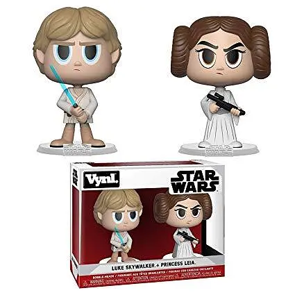 Набір фігурок Funko Vinyl Star Wars Зоряні війни принцеса Лея Органа-Соло та Люк Скайуокер 10см SW OL 620 - фото 3