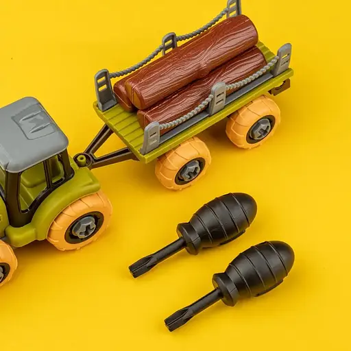 Игровой набор Otamanko Веселый хутор трактор с прицепом - фото 8