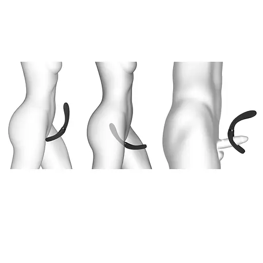 Гибкий универсальный вибратор Dorcel Infinite Joy 28.2 см черный - фото 9