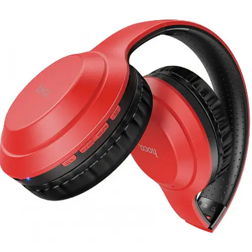 Бездротові накладні навушники блютуз з мікрофоном Hoco W30 Bluetooth Червоний - фото 2
