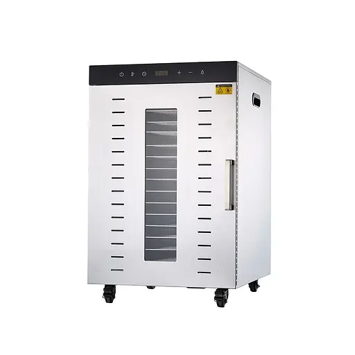 Дегідратор сушарка комерційний Food Dehydrator SS - 16H для овочів фруктів м'яса грибів 16 лотків 1500Вт - фото 3