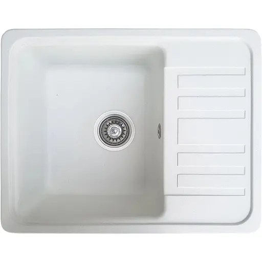 Кухонна мийка Romzha Regula 57 Biela (102)