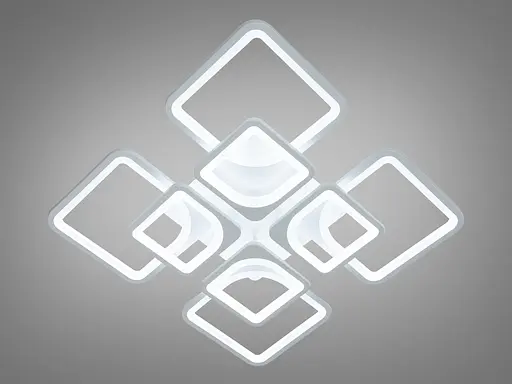 Светодиодная люстра смарт светильник с ИК пультом, 135W - фото 2