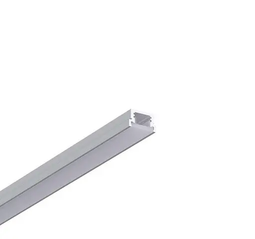 LED Профіль алюмінієвий підлоговий. Розсіювач PC в комплекті. 2м KLOODI KLP2213 2 - фото 1