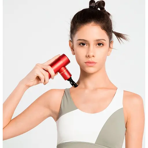 Перкусійний масажер SKG Gun F3mini Red [104321] - фото 6