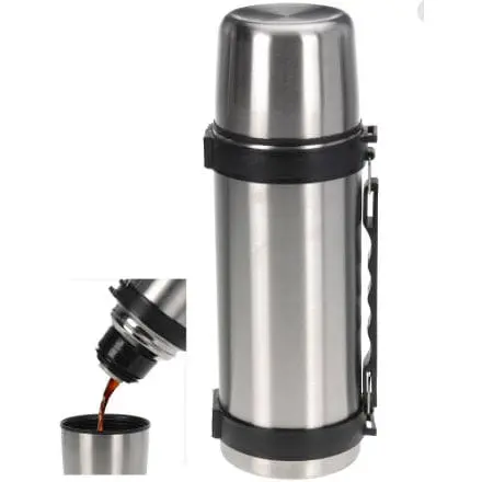 Термос Isolierflasche Edelstahl Klickverschluss Thermosflasche 1 л