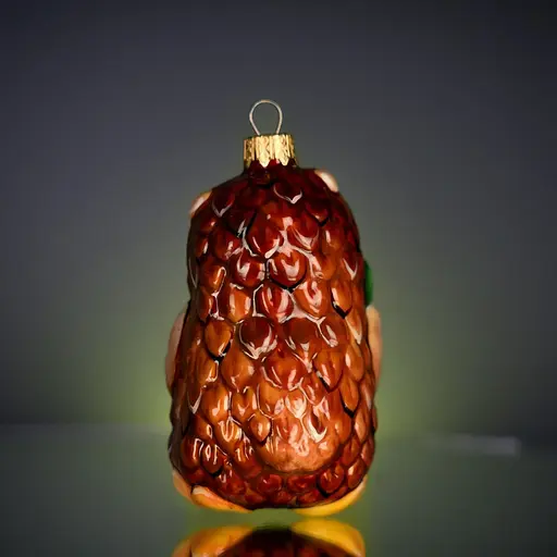 Ялинкова прикраса Різдвяні історії Філін зі скрипкою скло (4820001064384) - фото 4