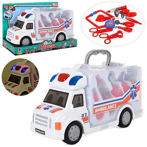 Ігрові набори маленький доктор 661-172 набір "Швидка" - фото 1