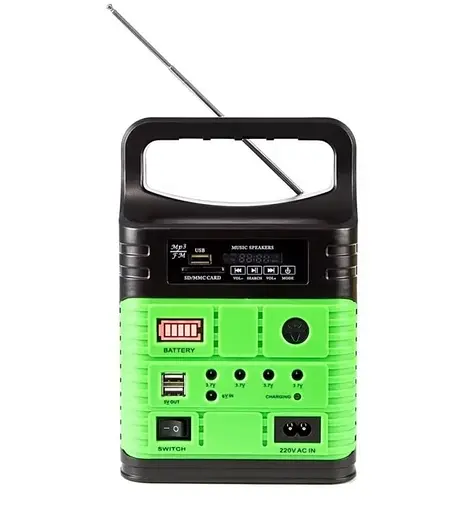 Портативная солнечная станция Solar System + фонарь