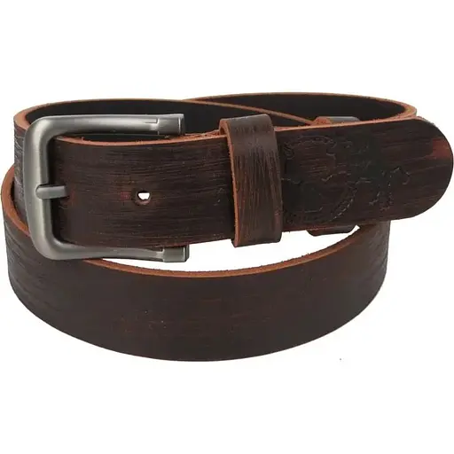 Ремінь шкіряний Skipper чоловічий 125-130х3,8 см acs0029526 - фото 1