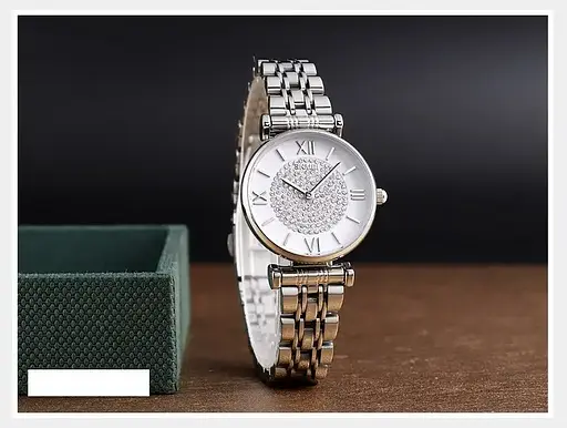 Жіночий класичний годинник Skmei 1533 Сріблястий - фото 4