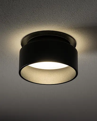 Точковий світильник врізний Nowodvorski 11348 Shine GU10 1x15W IP20 чорний - фото 2