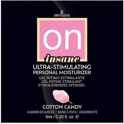 Пробник Sensuva - Ultra-Stimulating On Insane Cotton Candy (6 мл)