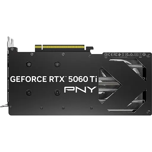 Відеокарта PNY GeForce RTX 5060 Ti Verto Dual Fan OC (VCG5060T8DFXPB1-O) EU [145636] - фото 7