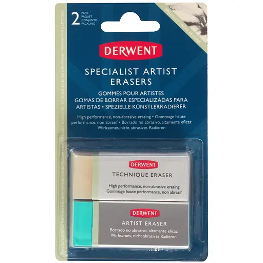 Ластики для художників Derwent Tecnik and Artist 2 шт - фото 1