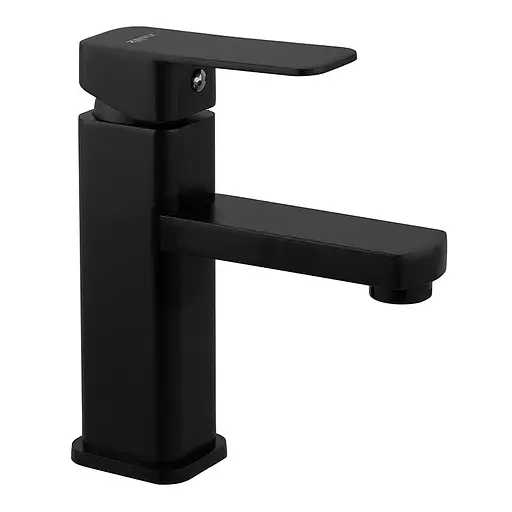 Змішувач для умивальника Zerix LEB1-123 Black ZX5570 Чорний матовий - фото 1