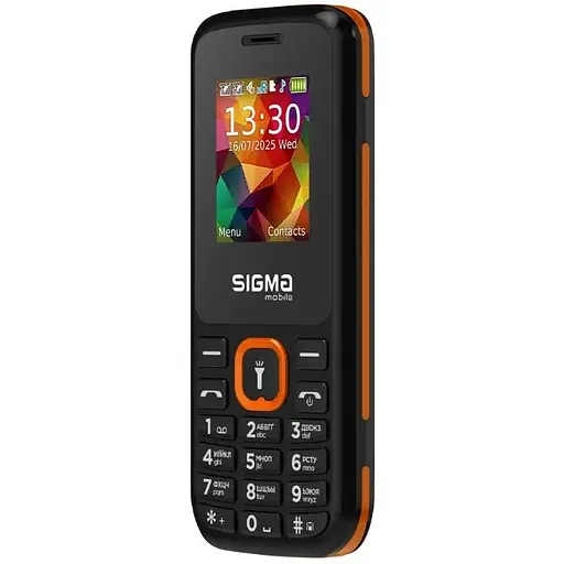 Мобильный телефон Sigma X-Style 171 Mini Black-Orange UA UCRF
