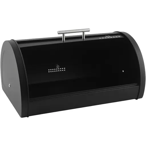 Хлібниця з нержавіючої сталі Edenberg 38.5x27x19 см чорна EB-133 - фото 3
