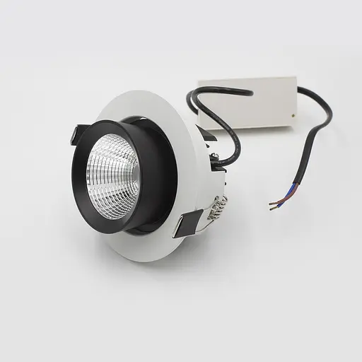 Вбудований світильник Skarlat RSL74251 15W WH+BK 3000K - фото 4