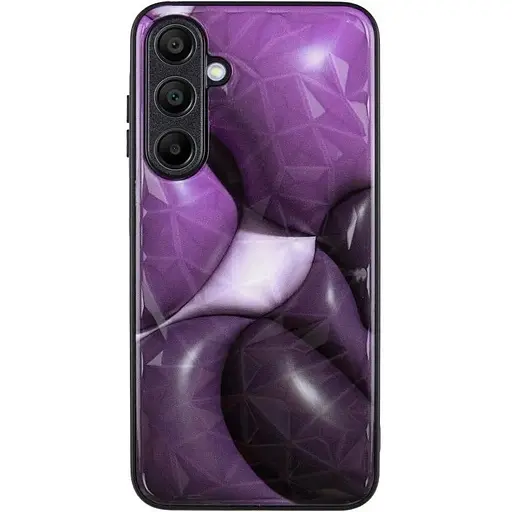TPU+PC чохол Epik Prisma BubbleGum для Samsung Galaxy A26 5G 3D Purple