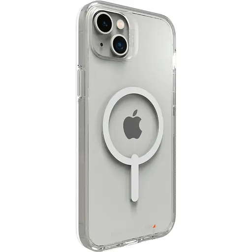 Оригінальний протиударний чохол Gear4 Crystal Palace MagSafe для iPhone 13 / iPhone 14 (6.1") Прозорий - фото 10