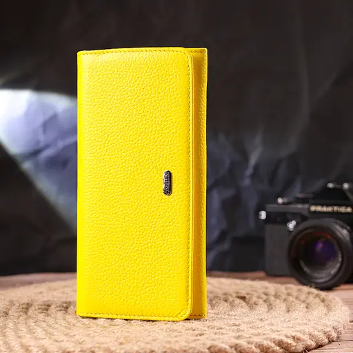 Женский кожаный кошелек Canpellini 19.19.6х2 см acs0025121 - фото 6