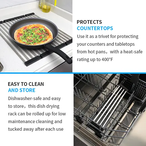 Нержавіючий килимок для мийки дизайнерський Nett KH-16 (45) - фото 9