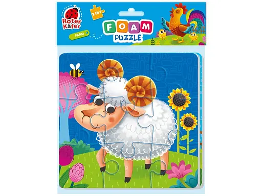 Пазлы фомовые 2in1 Farm