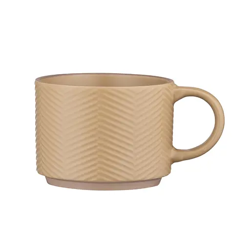 Чашка керамічна 300 мл Anzio Ardesto жовта AR3042Y - фото 3