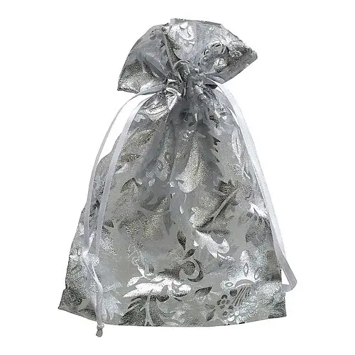 Мішечок Квіткові Вензелі 12 х 16 см - фото 1