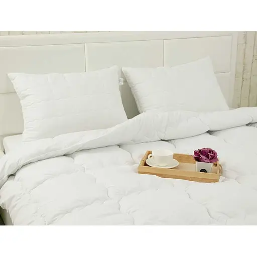 Набір ковдра силіконова Руно Warm Silver та 2 подушки (172.52 Warm Silver) - фото 2