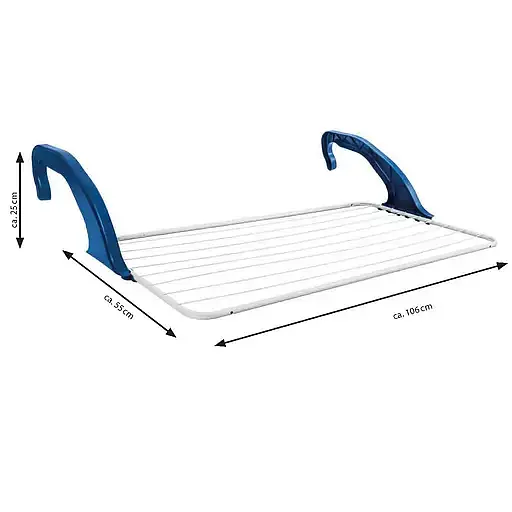 Сушилка для белья навесная Casa Si Padua XL White (CS92726C12) - фото 2