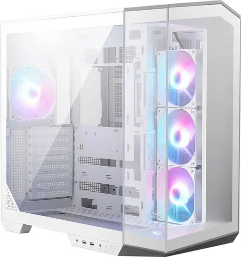 Корпус MSI MAG Pano 100R PZ White без блока питания (MAG PANO 100R PZ WHITE) без БП - фото 1