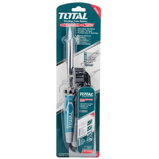 Паяльник электрический Total TET10006 100 Вт - фото 2