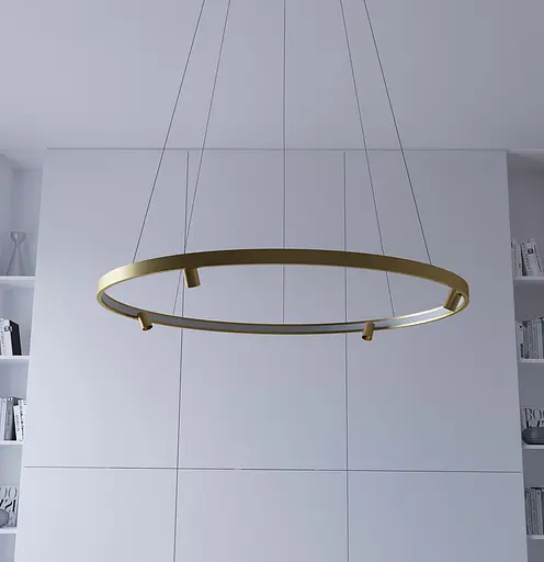 Люстра MJ-Light LOOP D740 4000K GD 12030 - фото 1